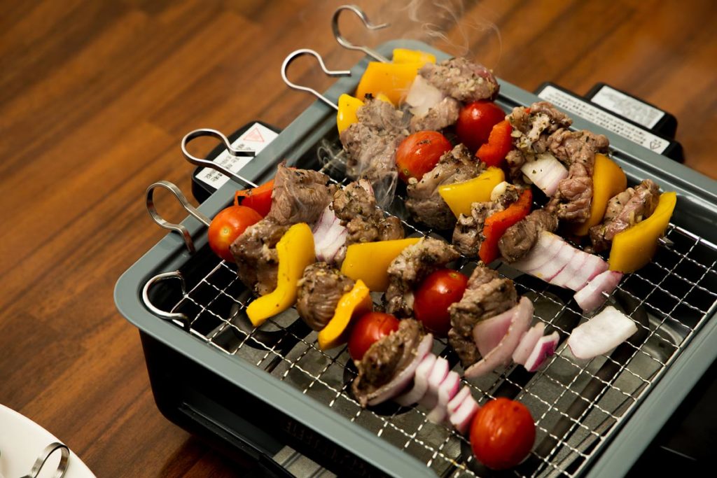 Grilled Beef Kebab, Bush Cooking, Recipe
