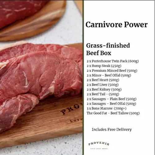 carnivore power grass finished beef box