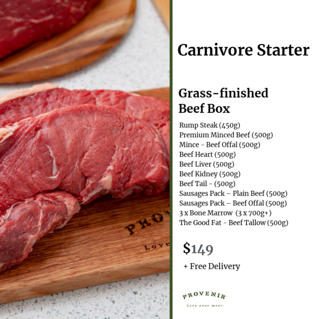 carnivore starter grass finished beef box