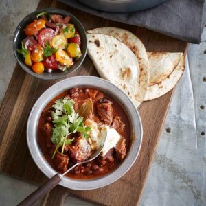 spicy black bean and smoked paprika braised chuck